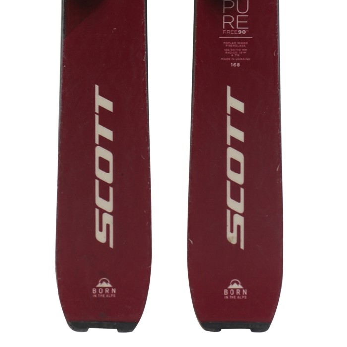 Ski Scott Pure Free 90 Ti W + bindings - Quality B