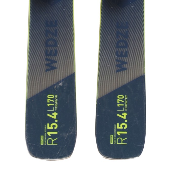 Ski occasion Wedze 950 + fixations - Qualité A