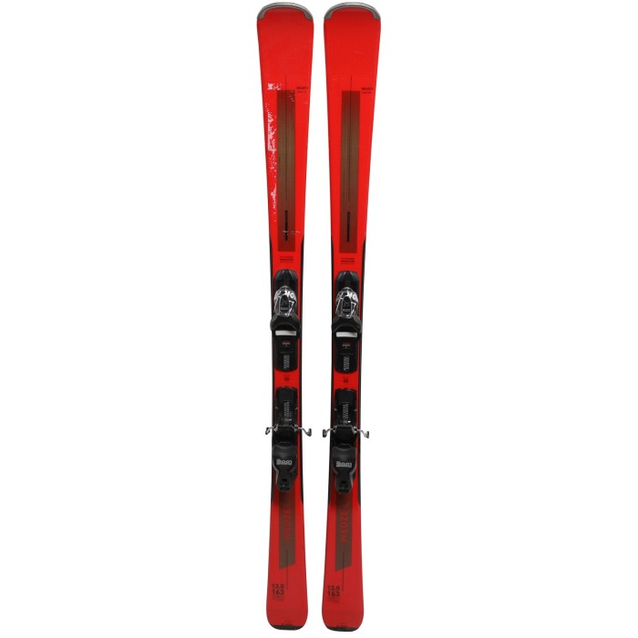 Ski Wedze Boost 500 + bindings - Quality A