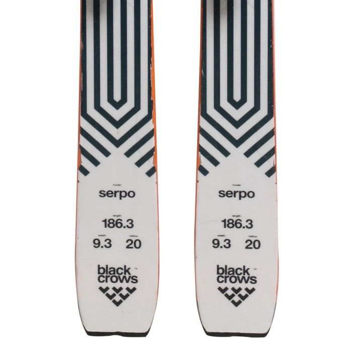 Ski occasion Black Crows Serpo + fixations - Qualité B