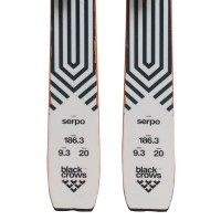 Ski occasion Black Crows Serpo + fixations - Qualité B