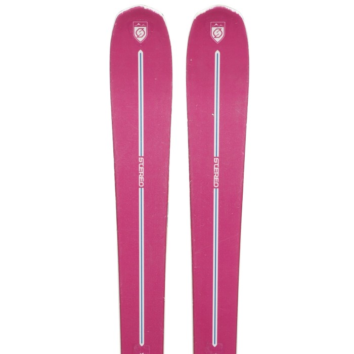 Ski Stereo Piste + bindings - Quality A