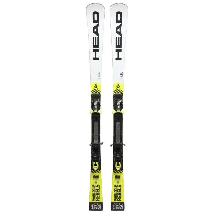 Ski occasion Head Worldcup Rebels i.SL + fixations - Qualité B