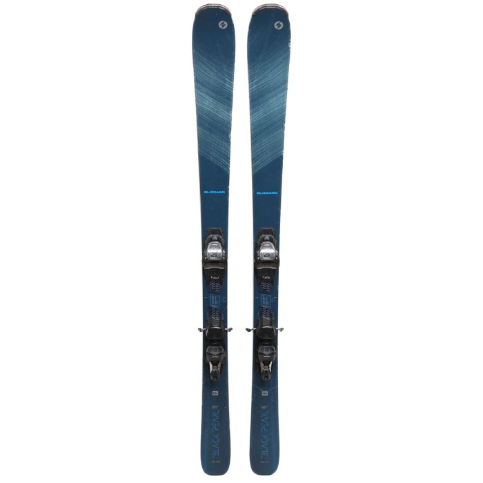 Ski occasion Blizzard Black Pearl 88 SP + fixations - Qualité B