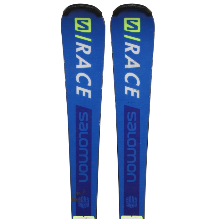 Ski occasion junior Salomon S Race SL FIS + fixations - Qualité B