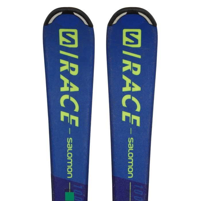 Ski occasion junior Salomon S Race Jr + fixations - Qualité A