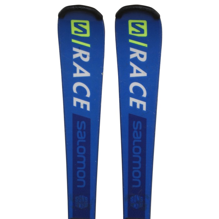 Ski occasion junior Salomon S Race SL Pro + fixations - Qualité B