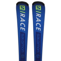 Ski occasion junior Salomon S Race SL Pro + fixations - Qualité B