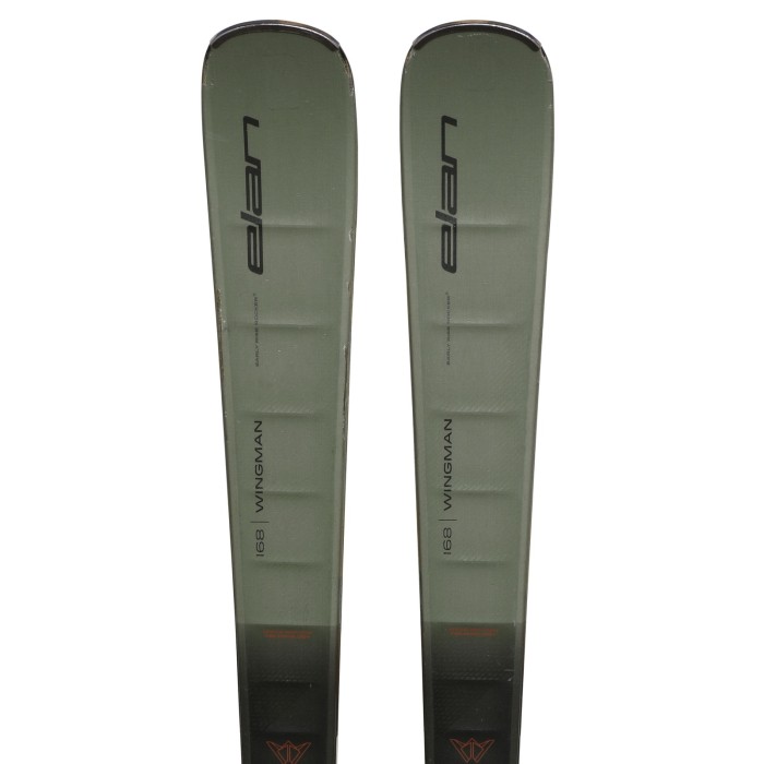 Ski occasion Elan Wingman Lite + fixations - Qualité B