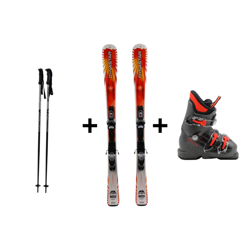 Komplettes Gebrauchtski-Paket Junior Dynastar Team Cham