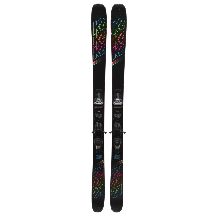 Ski occasion K2 Miss Conduct + fixations - Qualité B