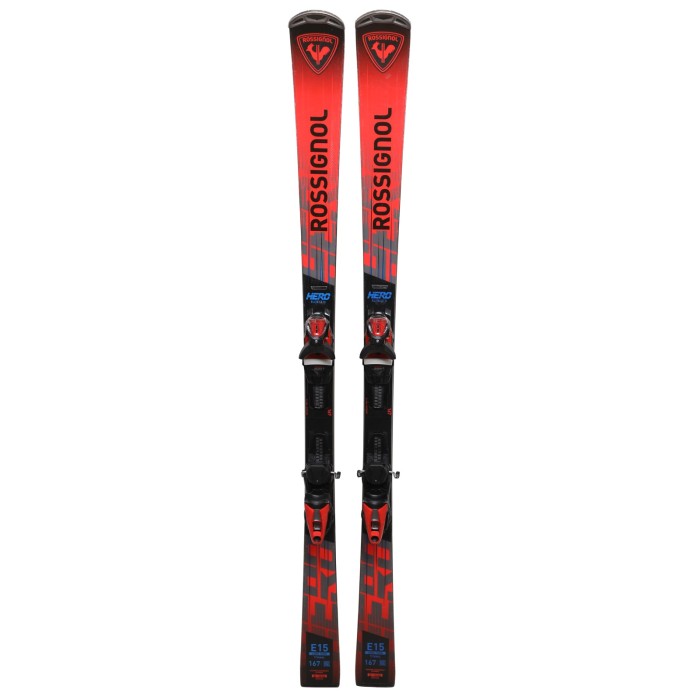 Ski occasion Rossignol Hero Elite LT Ti 2025 + fixations - Qualité A