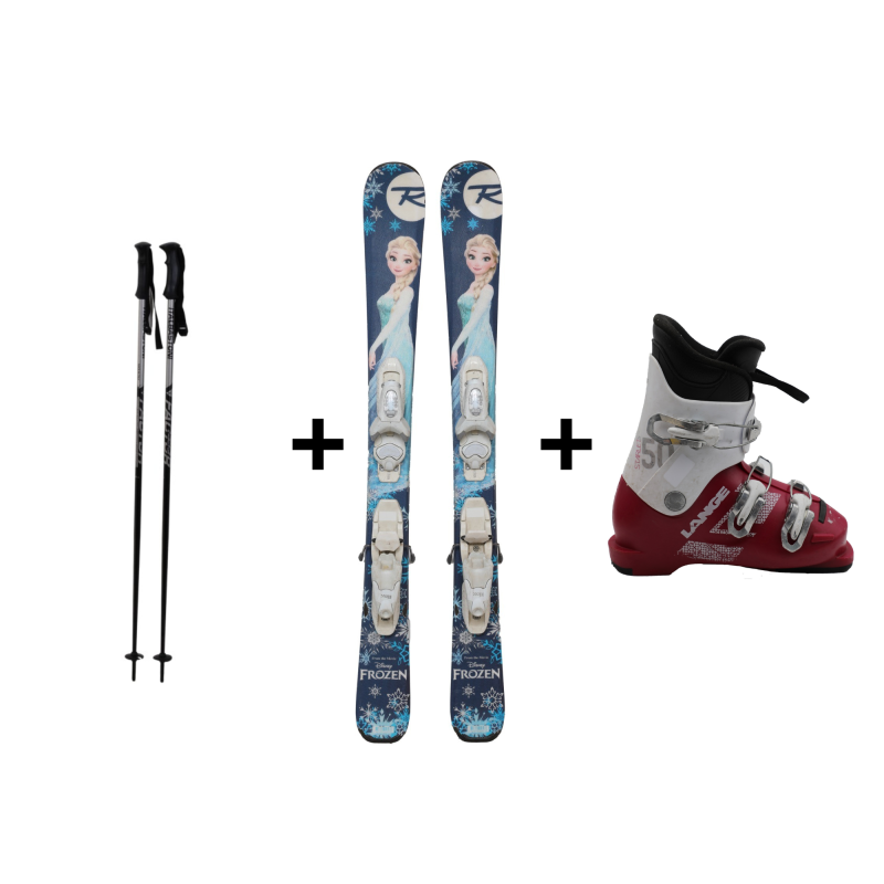Confezione completa usata Junior Rossignol Frozen