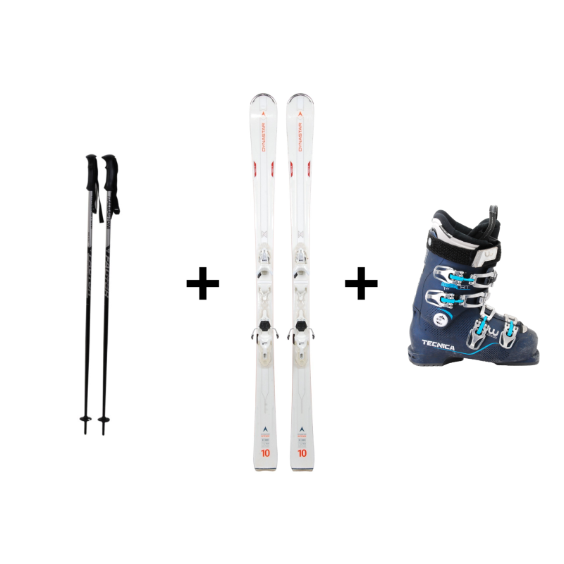 Pack Complet skis occasion Dynastar intense 10